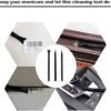 Plastic Scraper MultiPurpose Scraper NonScratch Cleaning Tool Easy to Clean Small and Narrow Spaces and Gaps Perfect to Remove Stickers Labels Oil Stains Food Dirt Etc 3Pcs